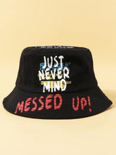 Women Letter Graphic Bucket Hat